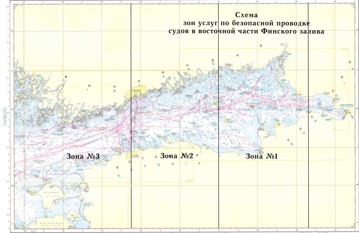 Схема границ зон услуг ледовых советников Схема границ зон услуг ледовых советников