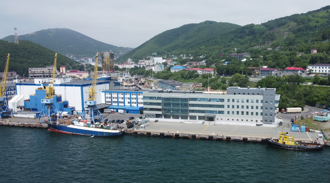 Обновлены данные по глубинам у причала № 5 в морском порту Петропавловск-Камчатский