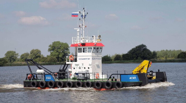 Расширен перечень судов Астраханского филиала, предоставляемых для оказания буксирных услуг в морских портах Астрахань и Оля