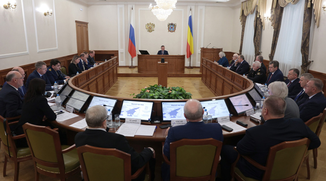 Директор Азово-Черноморского бассейнового филиала принял участие в заседании Морского совета при Правительстве Ростовской области