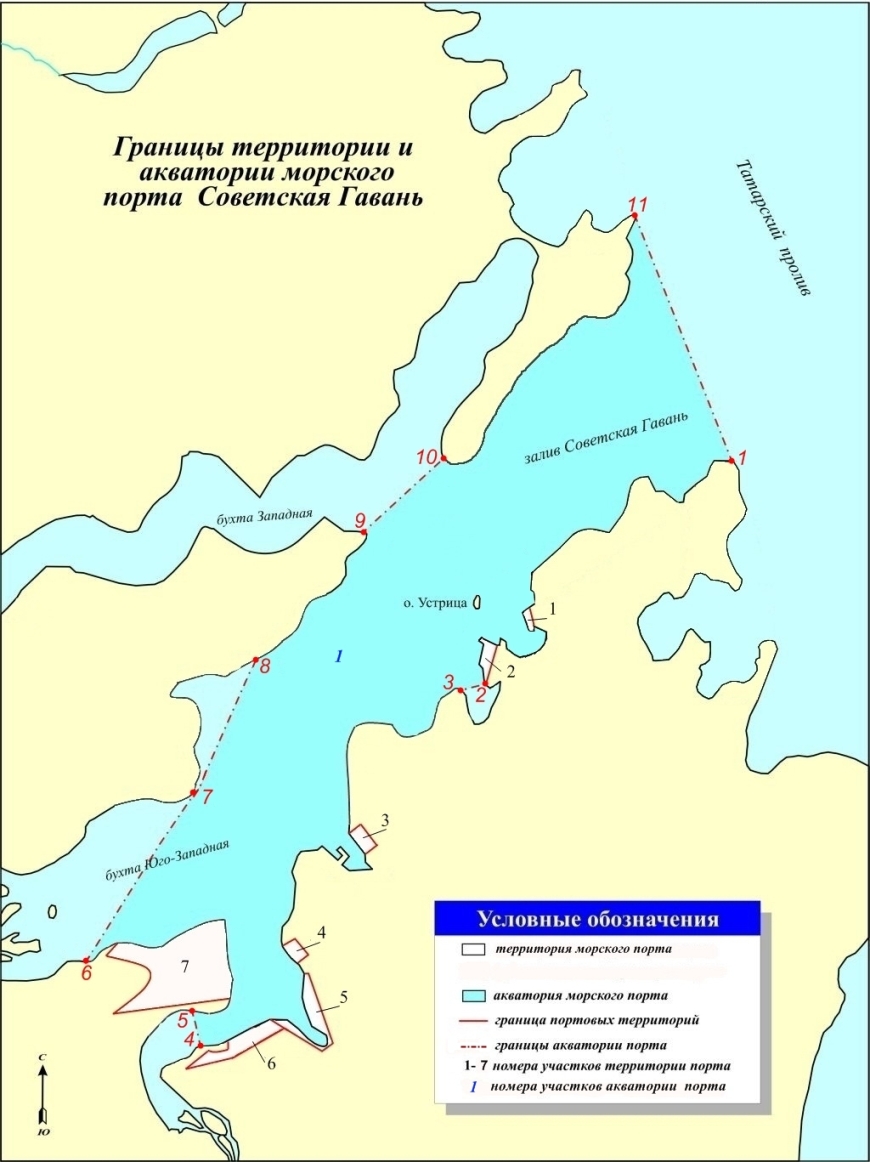территория и акватория порта