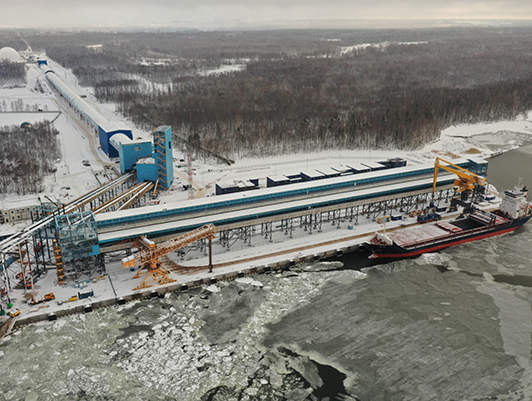 ФГУП «Росморпорт» успешно завершило формирование акватории терминала «Ультрамар» (КПМИ)