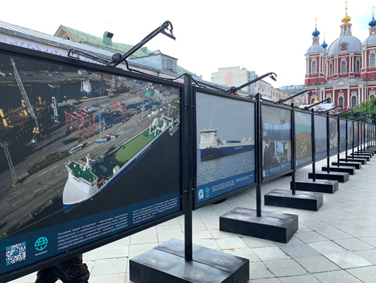 В Москве открылась фотовыставка ФГУП «Росморпорт», приуроченная ко Дню работников морского и речного флота