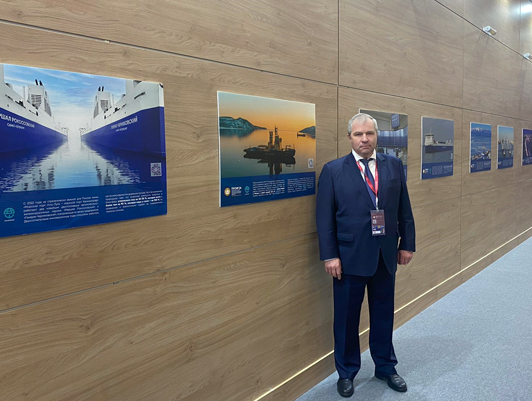 ФГУП «Росморпорт» представляет фотовыставку на Петербургском международном экономическом форуме