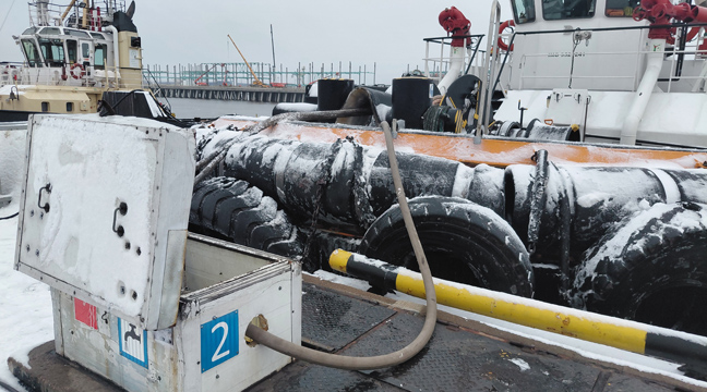 Изменение тарифа на услуги Северо-Западного бассейнового филиала по бункеровке судов питьевой водой в морском порту Усть-Луга