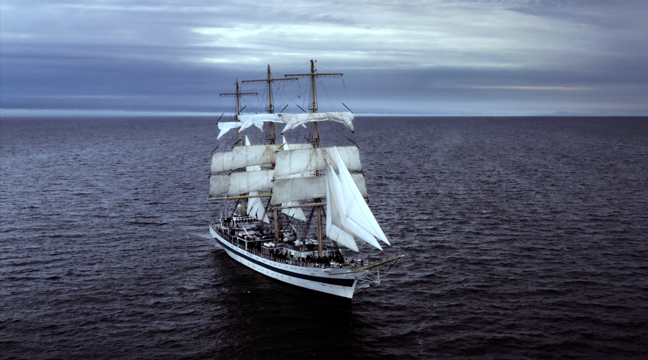 Анонс кругосветной экспедиции парусника «Мир» SAILING THE GLOBE