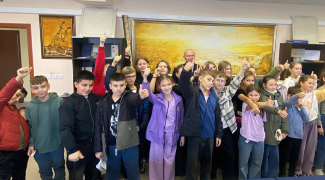 Школьники Калининградской области примерили на себя роль моряков