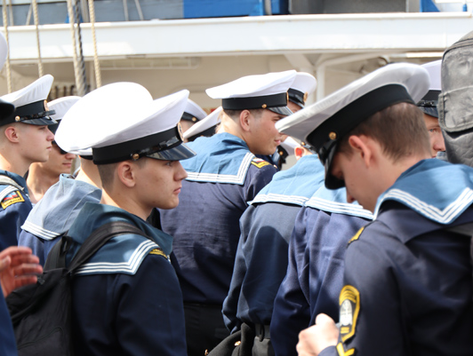 На паруснике «Мир» началась вторая смена плавательной практики
