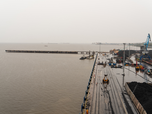 ФГУП «Росморпорт» завершило этап строительства акватории универсального торгового терминала «Усть-Луга»