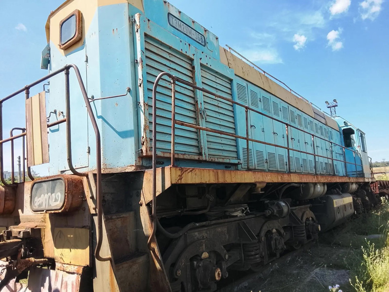 Тепловоз ТЭМ 2УМ 1990 года постройки Тепловоз ТЭМ 2УМ 1990 года постройки