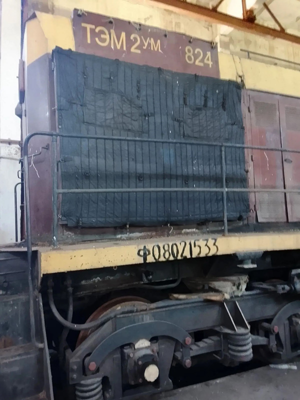 Тепловоз ТЭМ 2УМ 1992 года постройки Тепловоз ТЭМ 2УМ 1992 года постройки