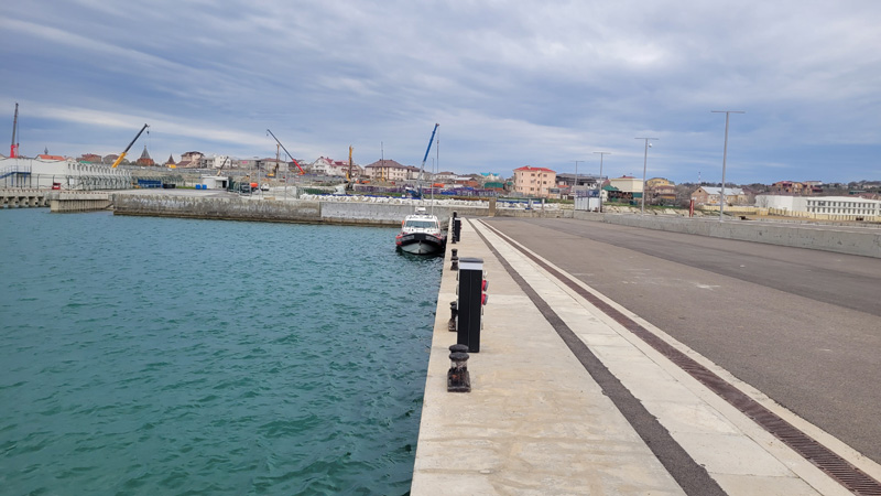 Причал марины № 3.2 с открылком Причал марины № 3.2 с открылком